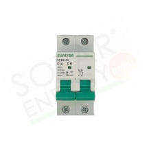 SUNTREE SCB863-16A-2P - INTERRUTTORE AUTOMATICO MAGNETOTERMICO CA 16 A 2P