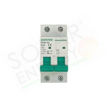 SUNTREE SCB863-25A-2P - INTERRUTTORE AUTOMATICO MAGNETOTERMICO CA 25 A 2P