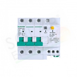 SUNTREE SCB8LE-3P-32 - INTERRUTTORE AUTOMATICO MAGNETOTERMICO DIFFERENZIALE AC 32 A 400 V 3P