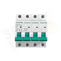 SUNTREE SCB863-32A-4P - INTERRUTTORE AUTOMATICO MAGNETOTERMICO AC 1000 VCC 32 A 4P