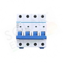 CHINT NB1-63 - INTERRUTTORE AUTOMATICO MAGNETOTERMICO AC 25 A 4P