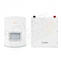 KIT ACCUMULO SOLIS DYNESS – INVERTER S5-EH1P3K-L 3 KW E BATTERIA A48100 4.8 KWH