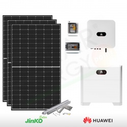 KIT FOTOVOLTAICO 5.3 KW JINKO – HUAWEI CON ACCUMULO DA 5 KWH (COMPLETO)