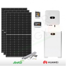 KIT FOTOVOLTAICO 6.2 KW JINKO – HUAWEI CON ACCUMULO DA 10 KWH (COMPLETO)