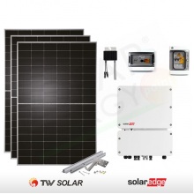 KIT FOTOVOLTAICO 6.3 KW TONGWEI SOLAR – SOLAREDGE PREDISPOSTO PER ACCUMULO (COMPLETO)