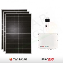 KIT FOTOVOLTAICO 3.1 KW TONGWEI SOLAR – SOLAREDGE PREDISPOSTO PER ACCUMULO