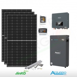 KIT FOTOVOLTAICO 6.2 KW JINKO SOLAR – ZCS CON ACCUMULO 5 KWH (COMPLETO)