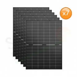 SET 7 MODULI FOTOVOLTAICI JINKO SOLAR JKM455N-48HL4M-BDV MONOCRISTALLINI 455 W – TOT. 3.1 KW