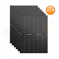 SET 14 MODULI FOTOVOLTAICI JINKO SOLAR JKM455N-48HL4M-BDV MONOCRISTALLINI 455 W – TOT. 6.3 KW