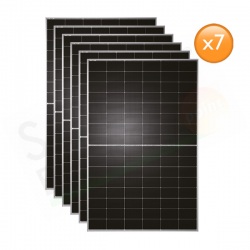SET 7 MODULI FOTOVOLTAICI TONGWEI SOLAR TWMNH-48HD450 MONOCRISTALLINI 450 W – TOT. 3.1 KW