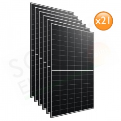 SET 21 MODULI FOTOVOLTAICI LONGI HI-MO X10 EXPLORER LR7-54HVH-485M MONOCRISTALLINI 485 W – TOT. 10.1 KW