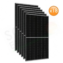 SET 18 MODULI FOTOVOLTAICI JA SOLAR JAM54D40-460/LB MONOCRISTALLINI 460 W – TOT. 8.2 KW