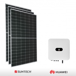 KIT FOTOVOLTAICO 3.3 KW SUNTECH – HUAWEI PREDISPOSTO PER ACCUMULO