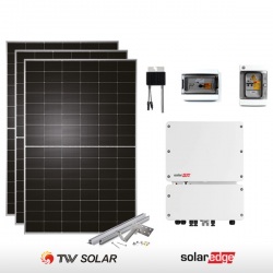 KIT FOTOVOLTAICO 6.3 KW TONGWEI SOLAR – SOLAREDGE PREDISPOSTO PER ACCUMULO (COMPLETO)
