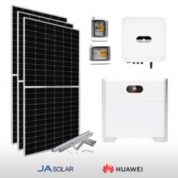 KIT FOTOVOLTAICO 6 KW JA SOLAR – HUAWEI CON ACCUMULO DA 5 KWH (COMPLETO)