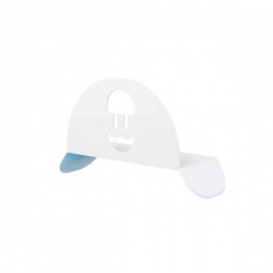 WALLBOX POWER - SUPPORTO PER CAVO A PARETE BIANCO