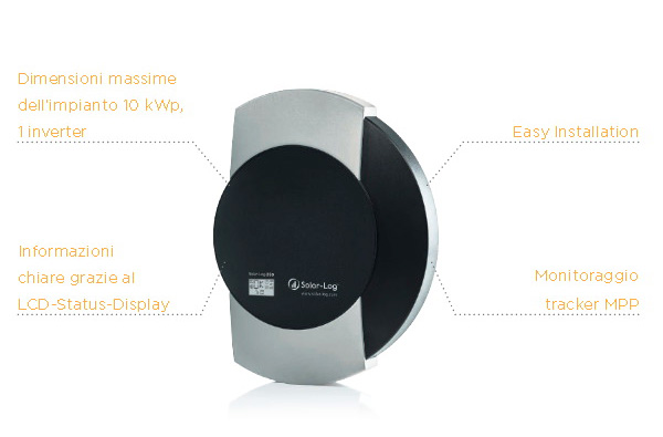Solar-Log 250 – Monitoraggio fotovoltaico fino a 10 kWp