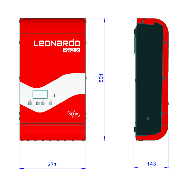 Western Co Leonardo PRO X 3000 – Dimensioni