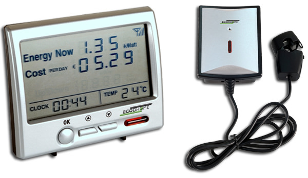 EcoDHOME MCEE USB – Monitor conta energia con software di analisi e connessione USB