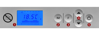 Radialight SIRIO 10 – Termoconvettore elettrico a controllo digitale 1000W