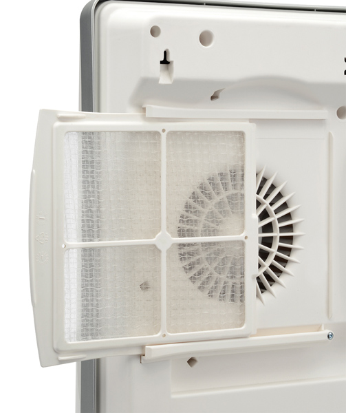 Radialight Windy - Termoventilatore da parete programmabile 1000/1800 W