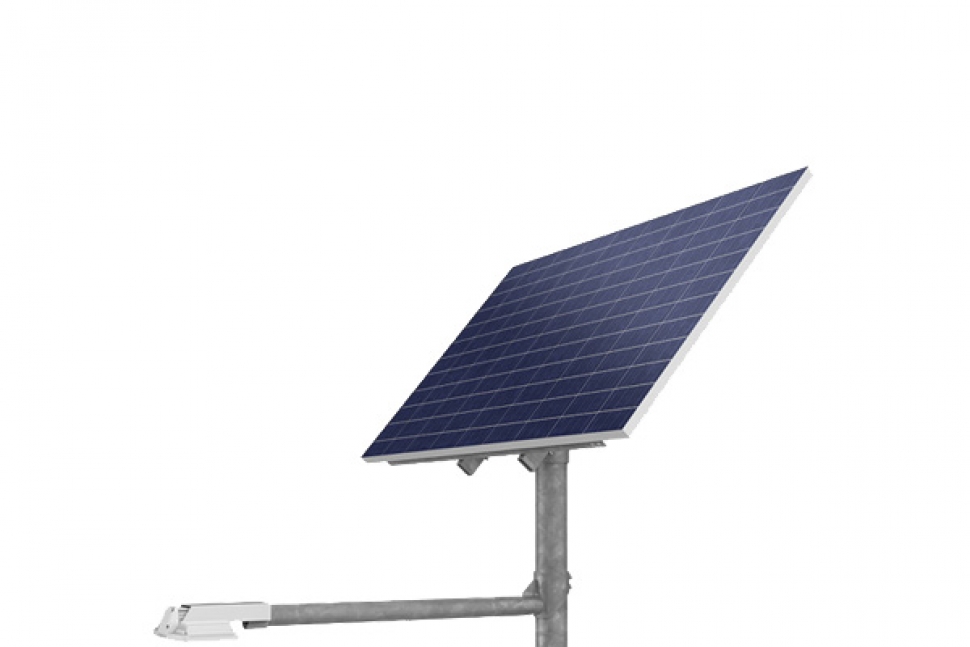 WESTERN CO KIT LAMPIONE STRADALE – MODULO FOTOVOLTAICO BATTERIA E LAMPADA
