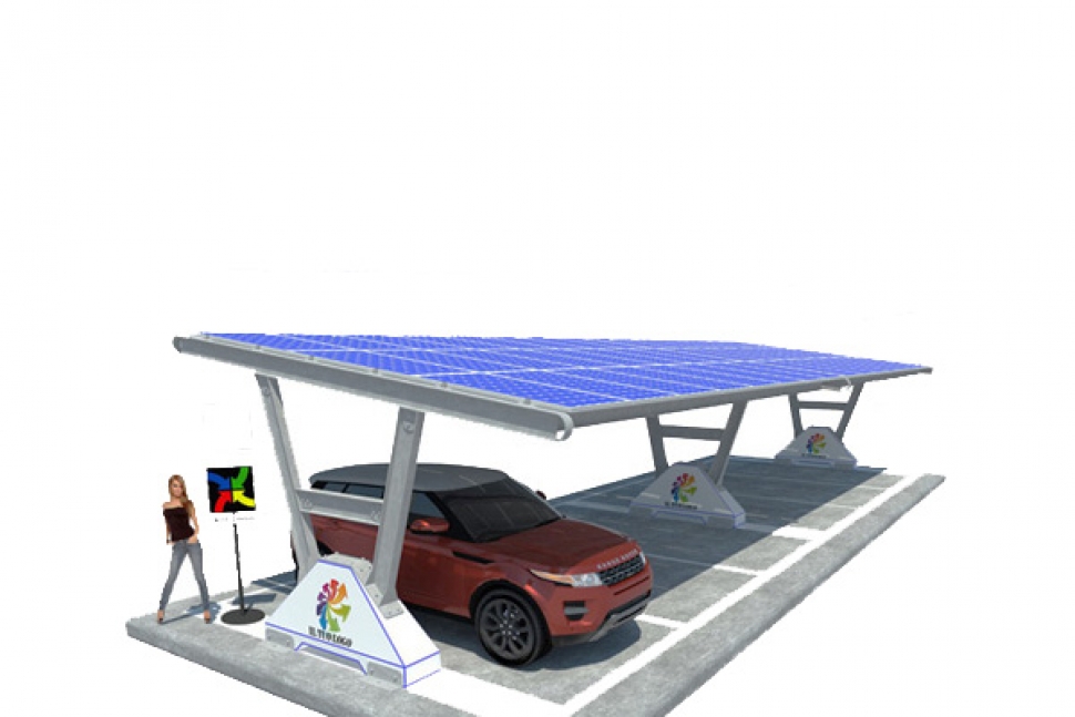WELL-COMM VERA – PENSILINA FOTOVOLTAICA ZAVORRATA AUTO