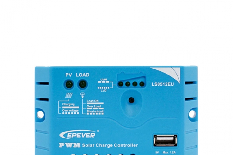 EPSOLAR LANDSTAR EU – REGOLATORE DI CARICA PWM CON USCITA USB 